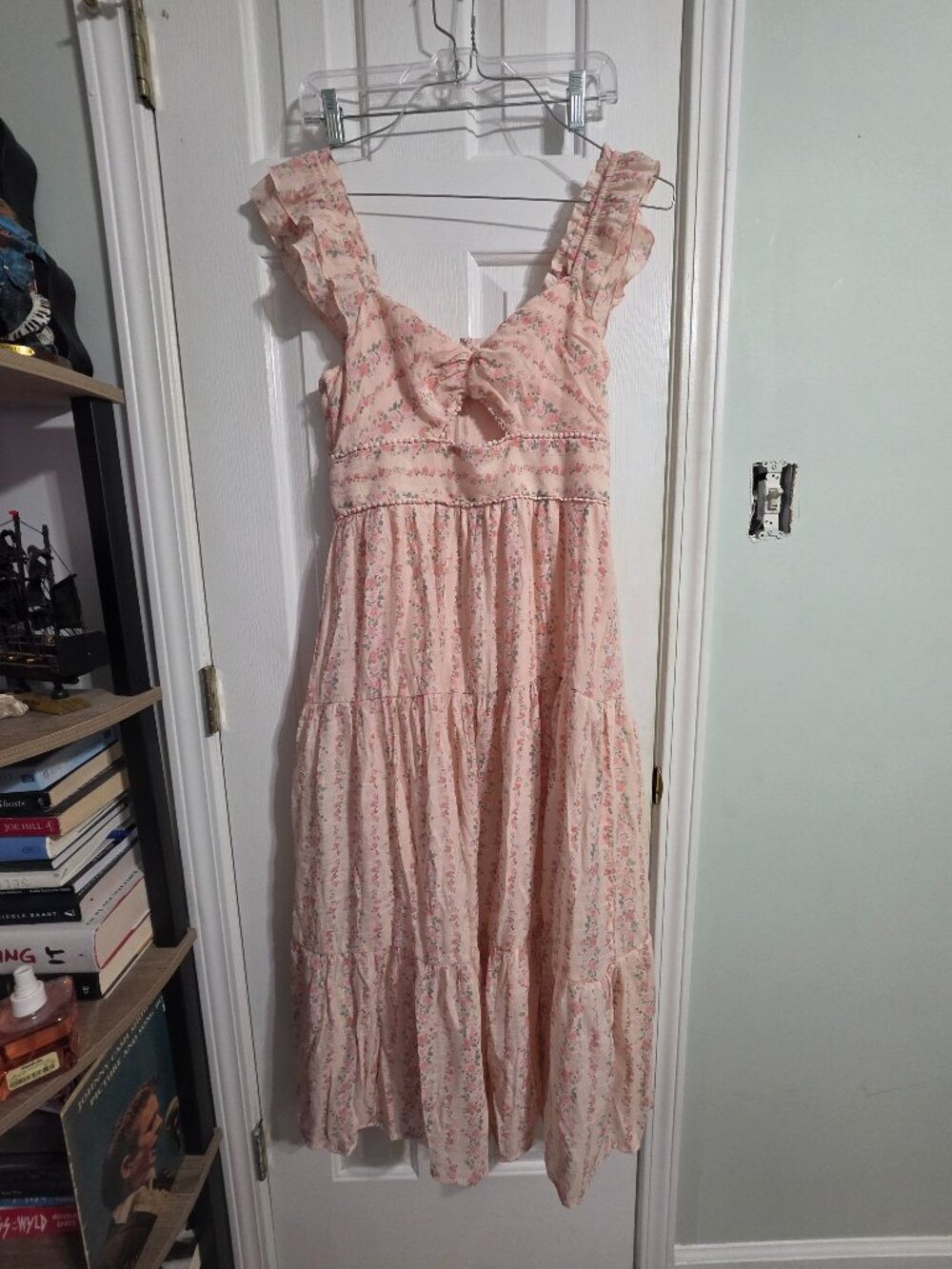 Trixxi Pink/Peach floral Dress